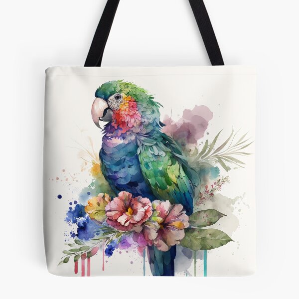 Item preview, Watercolor Parrot Art designed and sold by kazootoki.