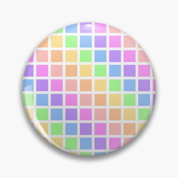 Item preview, White and Rainbow Pastel Grid designed and sold by BeJolley.