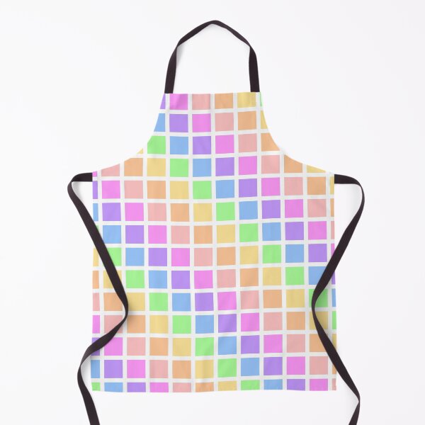 Item preview, White and Rainbow Pastel Grid designed and sold by BeJolley.