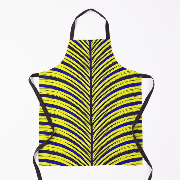 Item preview, Yellow and blue African Inspired Print designed and sold by exotikcocotte.