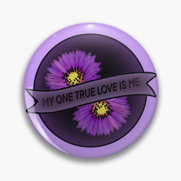Item preview, My One True Love is Me (Aster Flower) designed and sold by krismfischer.