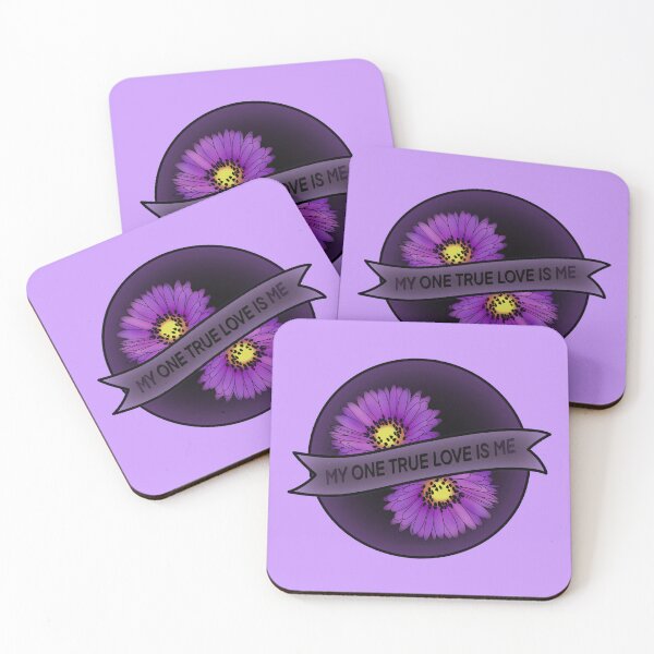 Item preview, My One True Love is Me (Aster Flower) designed and sold by krismfischer.