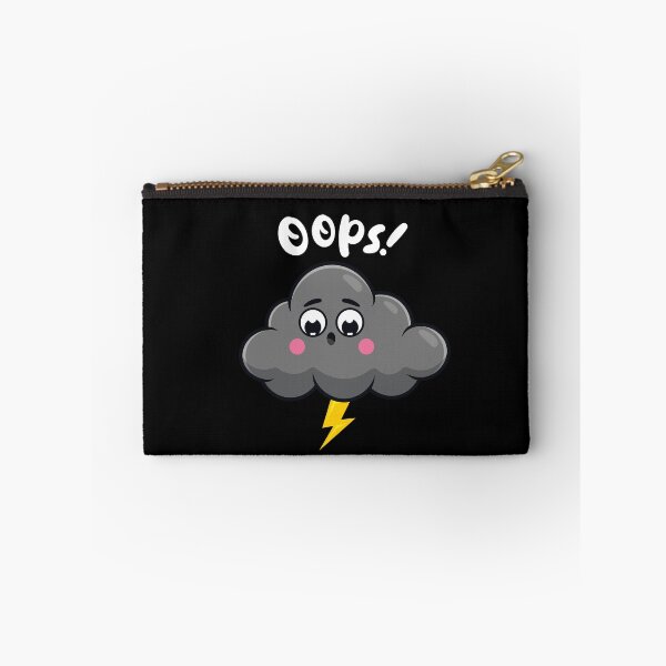 Item preview, Oops! Embarrassed cloud (on dark colors) designed and sold by messy-nessie.