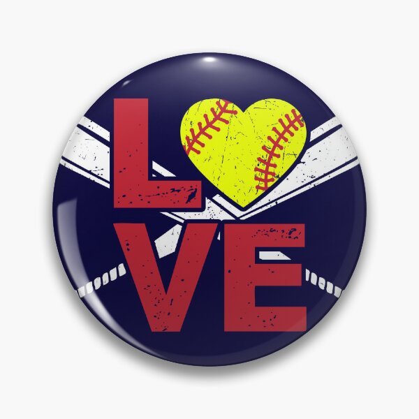 Item preview, Love Softball designed and sold by LlamaWrangler.