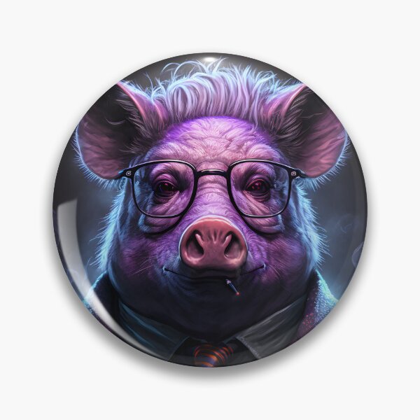 Item preview, Smokey Pig Sleuth designed and sold by dotperinchart.