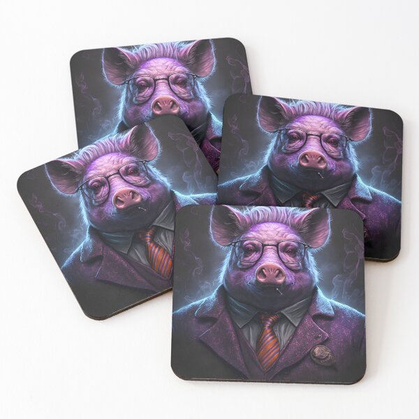 Item preview, Smokey Pig Sleuth designed and sold by dotperinchart.