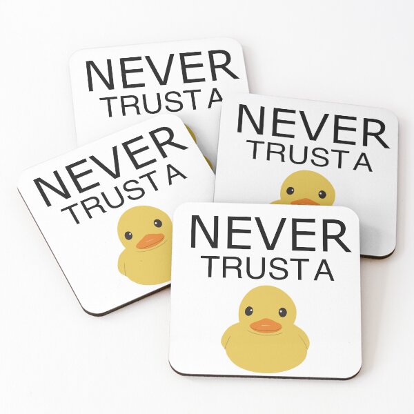 Item preview, Never Trust A Duck designed and sold by and-then-some.