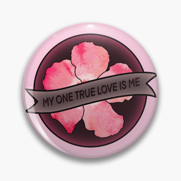 Item preview, My One True Love is Me (Hibiscus Flower) designed and sold by krismfischer.