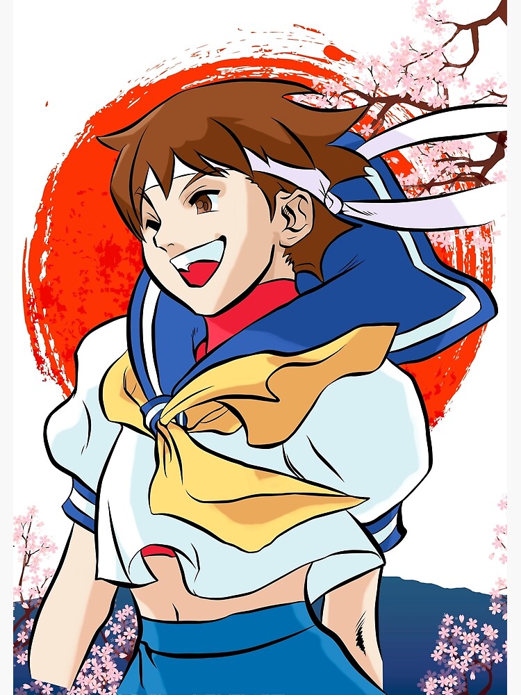 STREET FIGHTER ALPHA ZERO RYU ANIME PRODUCTION CEL