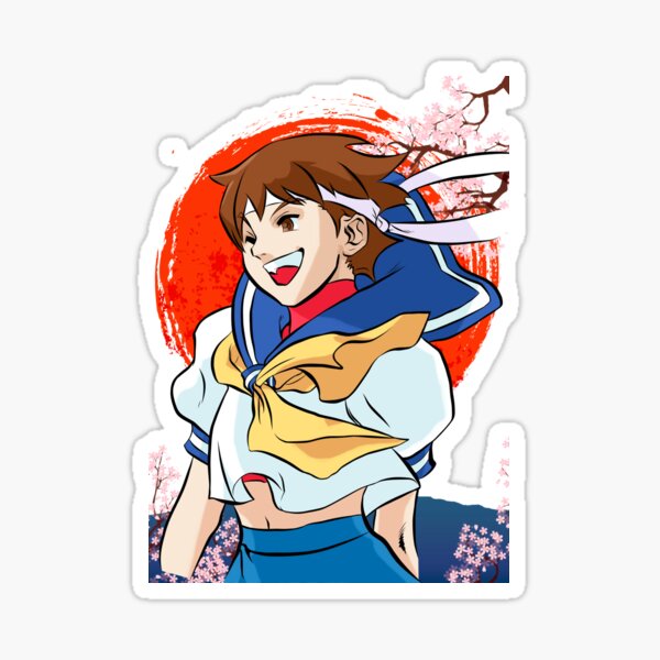 Street FIghter Alpha 3 moves sticker 2 