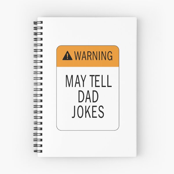 Item preview, Funny comedy Caution Dad Jokes Ahead warning sign detection detections  designed and sold by Karisdesignss.
