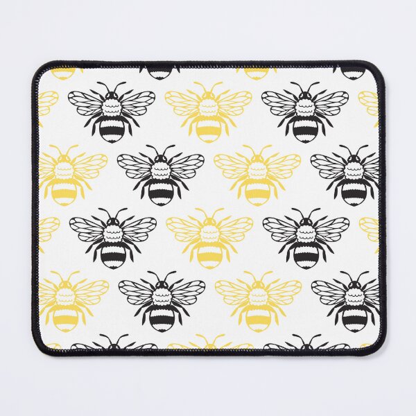 Item preview, black and yellow bold bee pattern designed and sold by Emilou-designs.