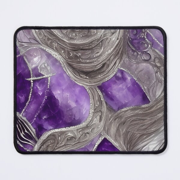 Item preview, Amethyst Inspired Design With A Touch Of Silver (02) designed and sold by DEBPIX.