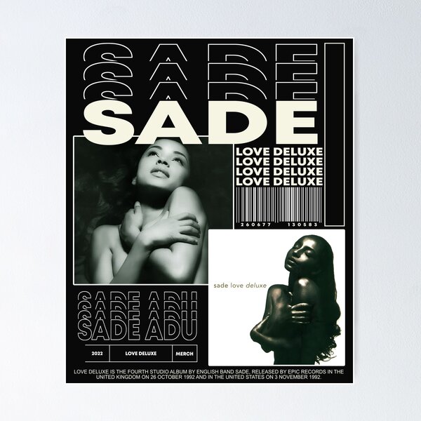 Sade Poster | Photographic Print