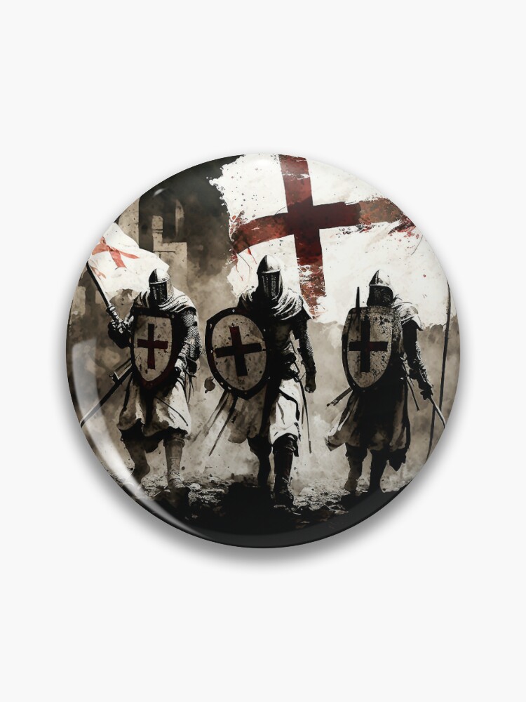 The Knights Templar Enter the Holy City Pin for Sale by PatricianneK