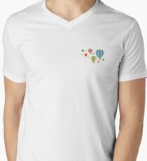 Balloon Glow Men's V-Neck T-Shirt