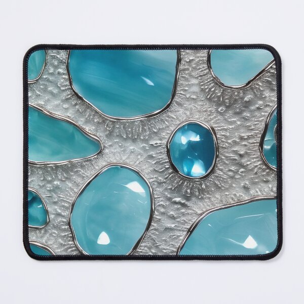Item preview, Aquamarine Inspired Design With A Touch Of Silver (05) designed and sold by DEBPIX.