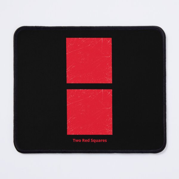 Item preview, Two Red Squares designed and sold by Symbologee.