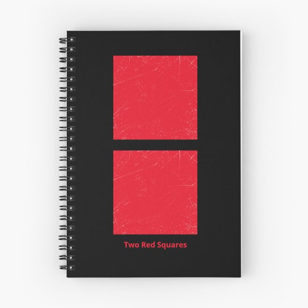 Item preview, Two Red Squares designed and sold by Symbologee.