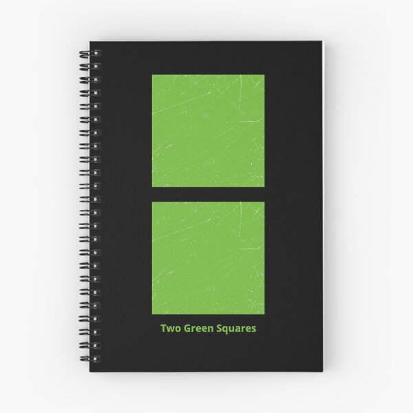 Item preview, Two Green Squares designed and sold by Symbologee.
