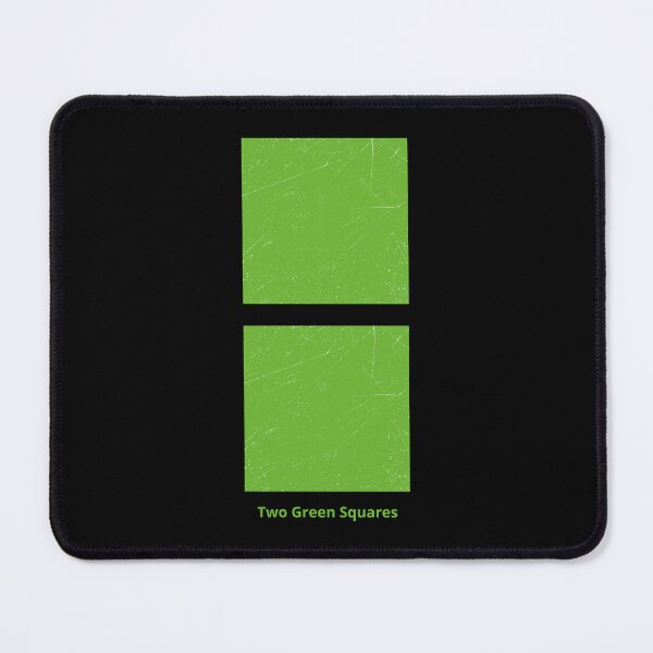 Item preview, Two Green Squares designed and sold by Symbologee.