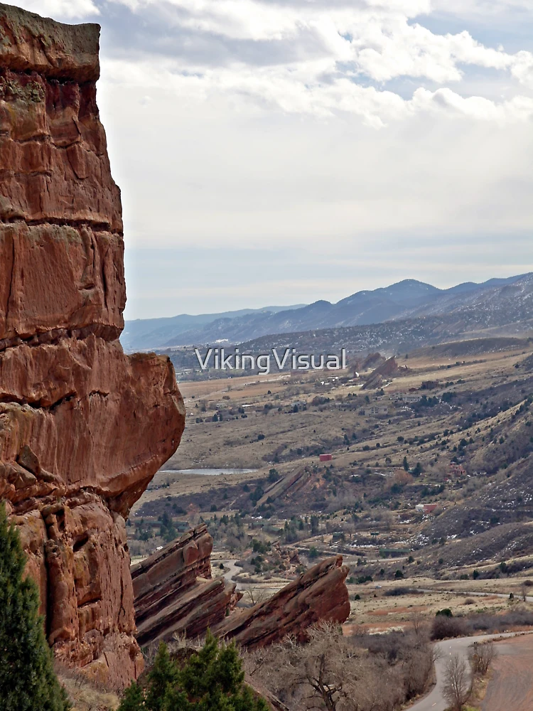 Aperçu 6 sur 6. Sweat à capuche épais avec l'œuvre Red Rocks View créée et vendue par VikingVisual.
