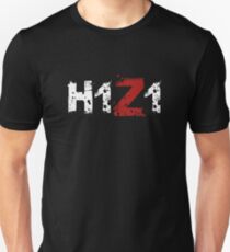 H1Z1: Title - White Ink Unisex T-Shirt