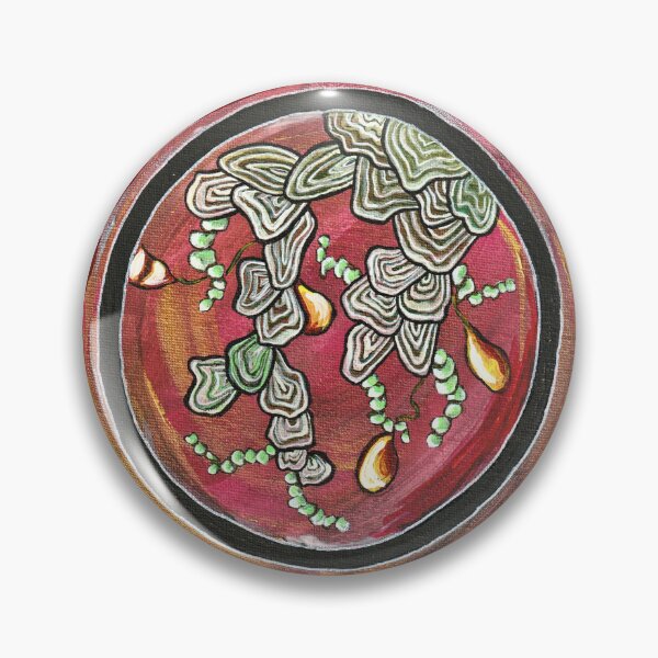 Item preview, Sea algae pattern fancy abstract acrylic designed and sold by janianna.