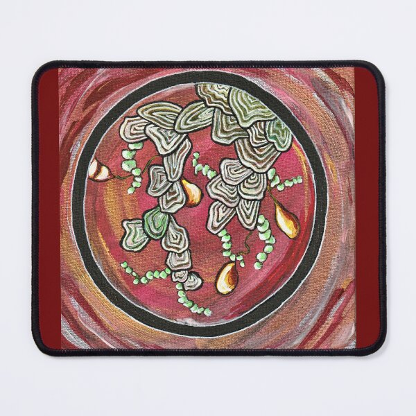Item preview, Sea algae pattern fancy abstract acrylic designed and sold by janianna.
