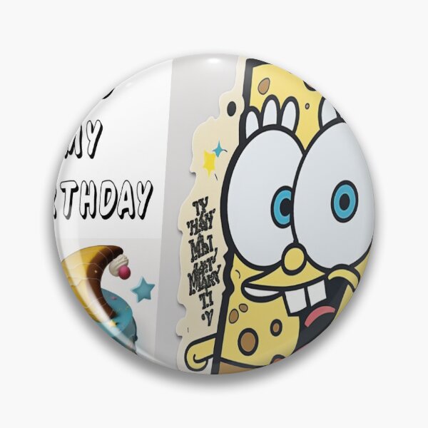 Item preview, SpongeBob - It's My Birthday! designed and sold by InStickers.