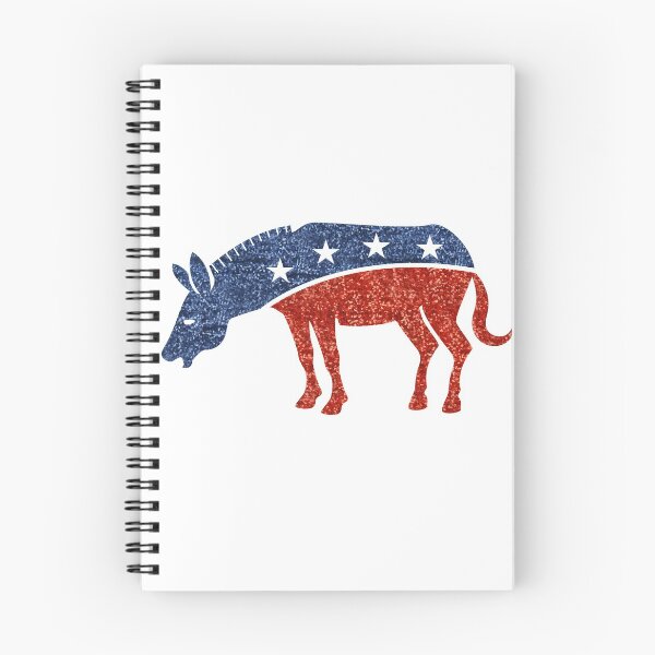Item preview, glitter print democrat donkey designed and sold by Gossip Rag.