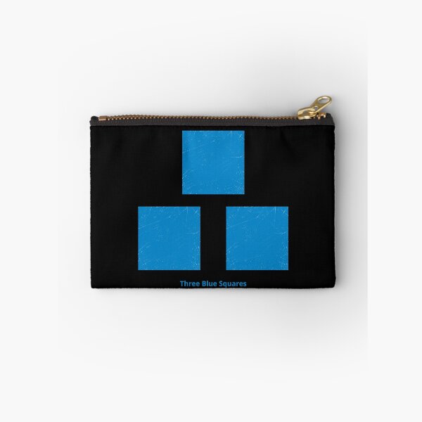 Item preview, Three Blue Squares designed and sold by Symbologee.
