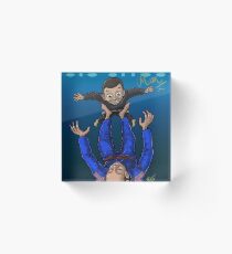 Jiu Jitsu Mum Acrylic Block