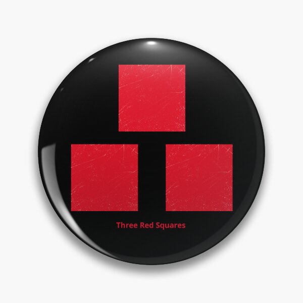 Item preview, Three Red Squares designed and sold by Symbologee.