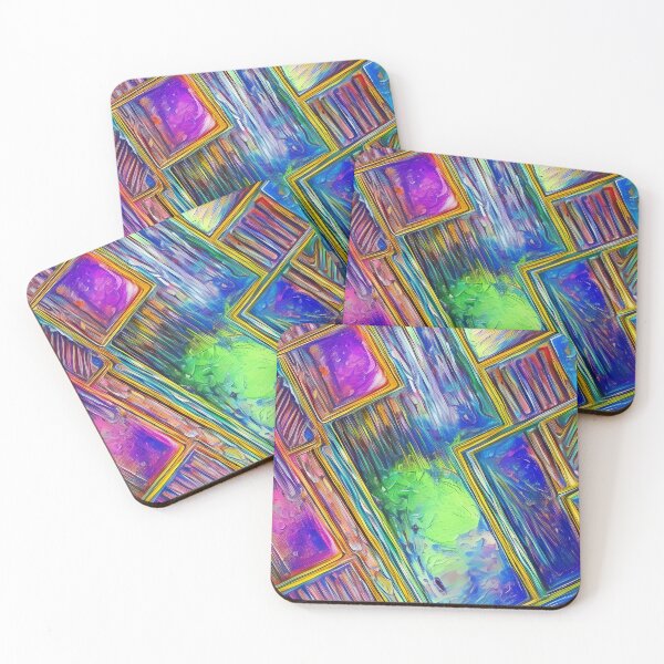 Item preview, Bismuth Inspired Design With A Touch Of Silver (01) designed and sold by DEBPIX.