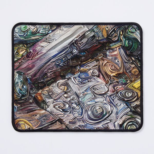 Item preview, Bismuth Inspired Design With A Touch Of Silver (02) designed and sold by DEBPIX.