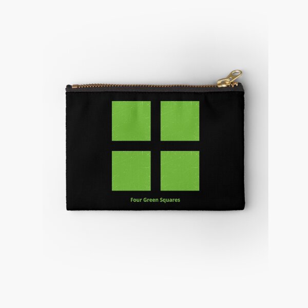 Item preview, Four Green Squares designed and sold by Symbologee.