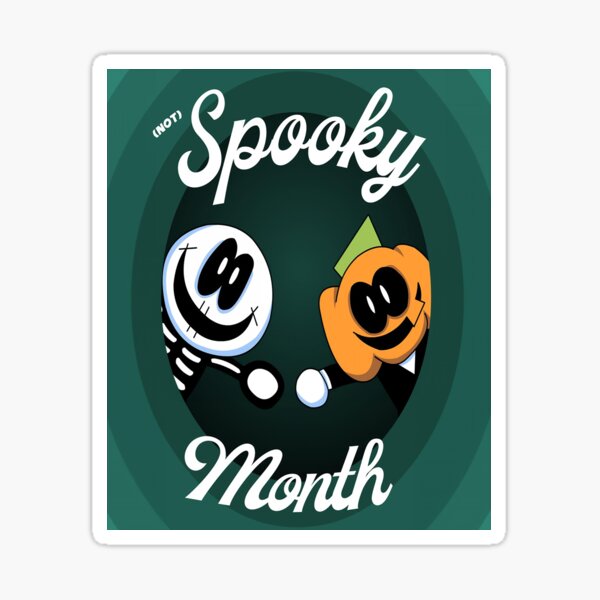 Kevin from the Spooky Month ? Sticker for Sale by Vincentstan