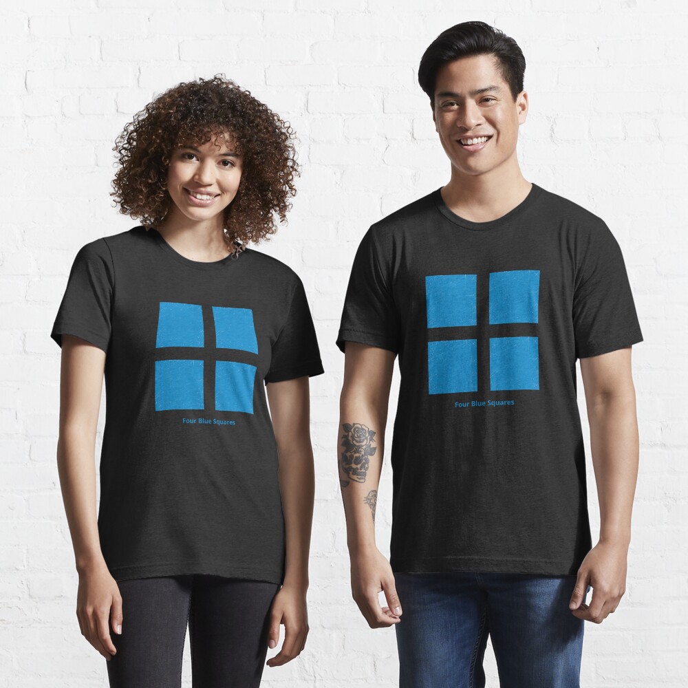 Lot 213 4 Four Squares Mens Tshirts