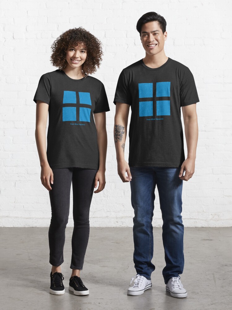 Four squares T-Shirts, Unique Designs