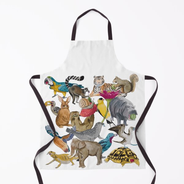 Item preview, Animal Feeding Frenzy Mega Mix White designed and sold by Nicky Rollings.