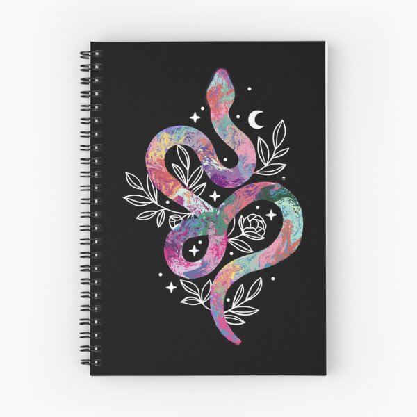 Item preview, Dark Rainbow snake and stars designed and sold by Archetypealist.