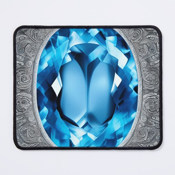 Item preview, Blue Topaz Inspired Design With A Touch Of Silver (01) designed and sold by DEBPIX.
