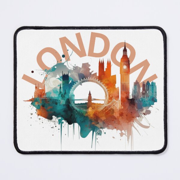 Item preview, Local Flair: Celebrating the Festival Location with London Cityscapes and Natural Wonders. designed and sold by BENMBARK.