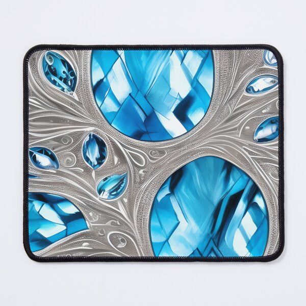 Item preview, Blue Topaz Inspired Design With A Touch Of Silver (04) designed and sold by DEBPIX.
