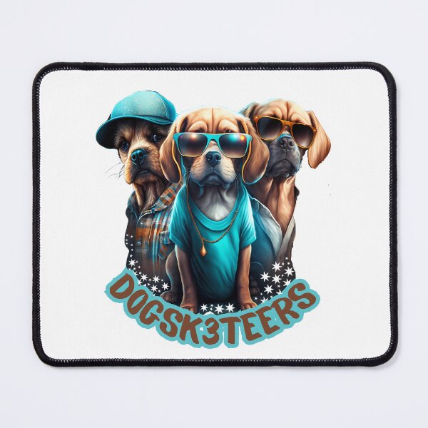Item preview, Stylish 3 dog t-shirt - 3 musketeers designed and sold by relso.