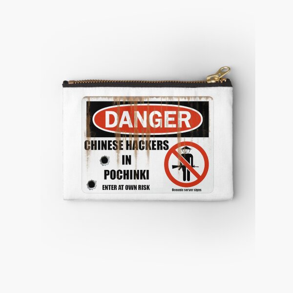 Aperçu de l'œuvre Danger Hackers chinois PUBG créée et vendue par inksonpaper.