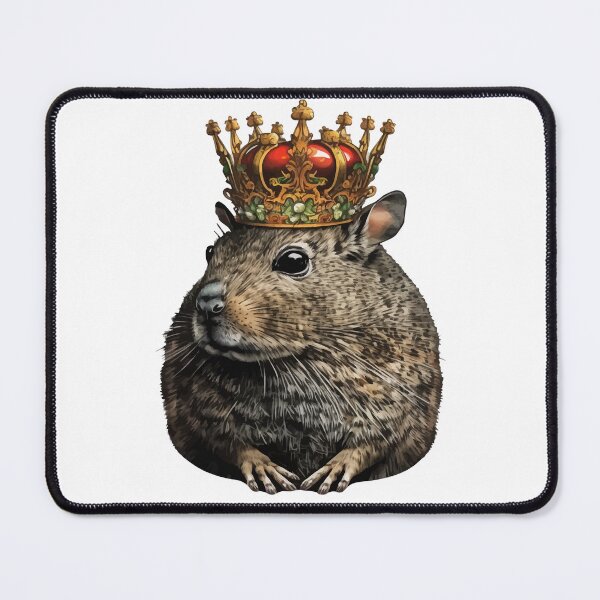 Item preview, Degu Wearing a Crown designed and sold by k3rstman1.