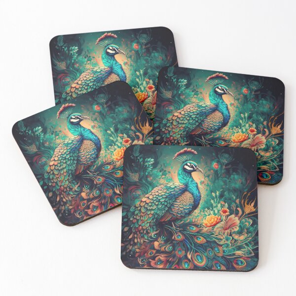 Item preview, Peacock designed and sold by Claudia Bartoli-McKinney.