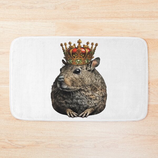 Item preview, Degu Wearing a Crown designed and sold by k3rstman1.